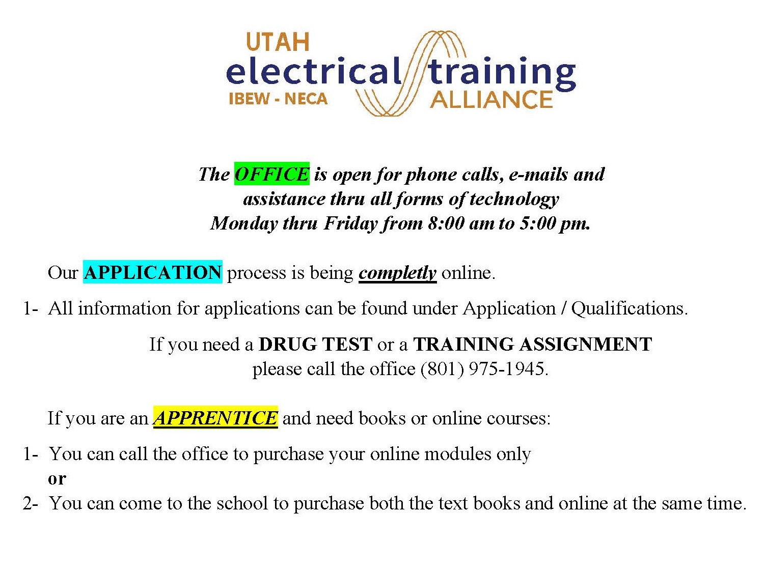 Utah Electrical Training Alliance | Home